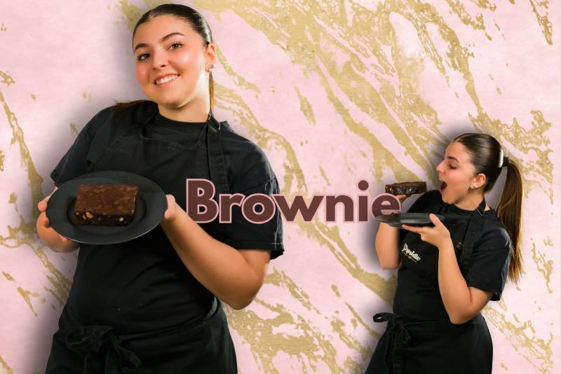 Brownie au chocolat proposé par le Fournil Mangiante à Sénas, une pâtisserie généreuse au cœur fondant et aux saveurs intensément chocolatées pour une pause gourmande inoubliable.