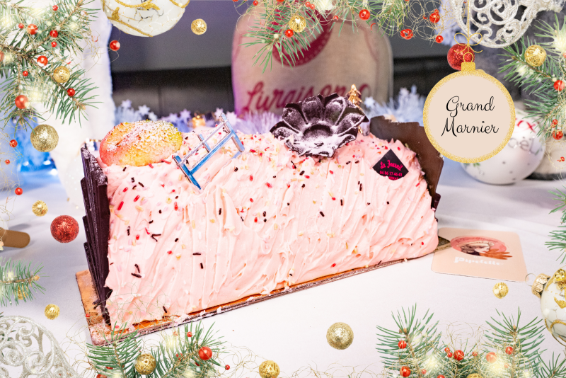 Bûche Grand Marnier – Le caractère élégant des fêtes au Fournil Mangiante