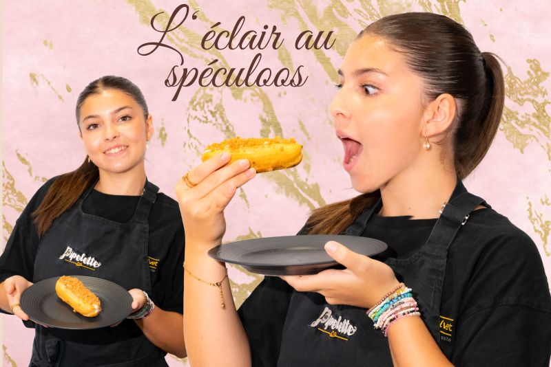  L’éclair au spéculoos du Fournil Mangiante Le classique revisité pour les amoureux de vraie gourmandise
