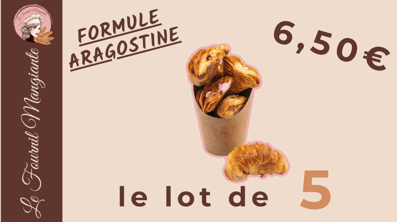 Formule Aragostine – Une explosion de croustillant et de gourmandise du Fournil Mangiante à Sénas