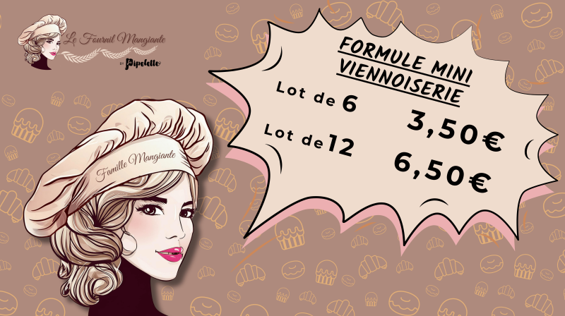 Formule Mini Viennoiserie – Un format idéal pour les petits plaisirs au Fournil Mangiante de Sénas
