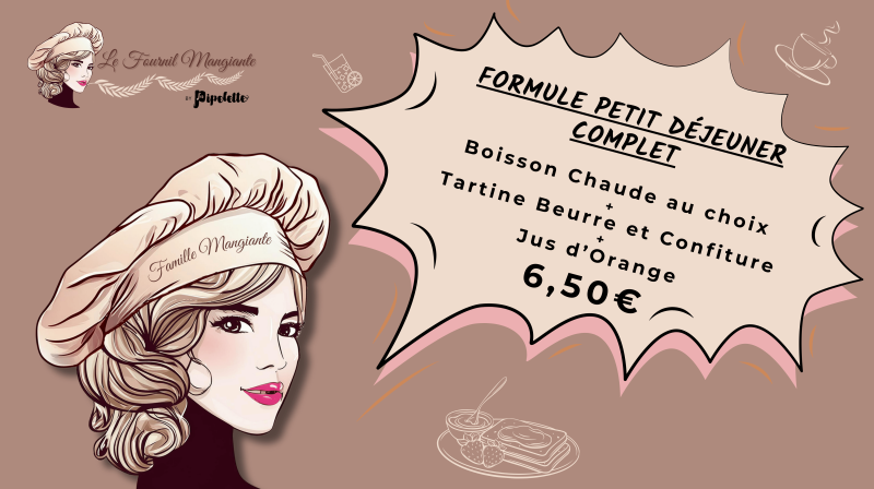 Formule Petit Déjeuner Complet – Commencez la journée du bon pied au Fournil Mangiante à Sénas !