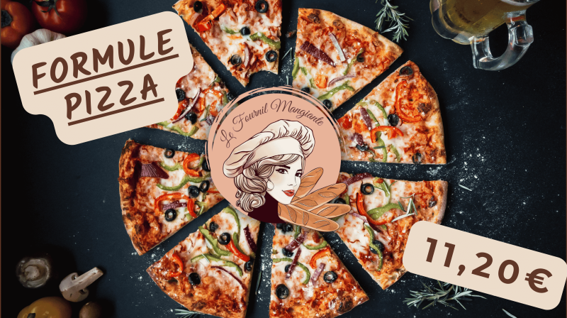 Formule Pizza – Un plaisir à partager au Fournil Mangiante à Sénas !